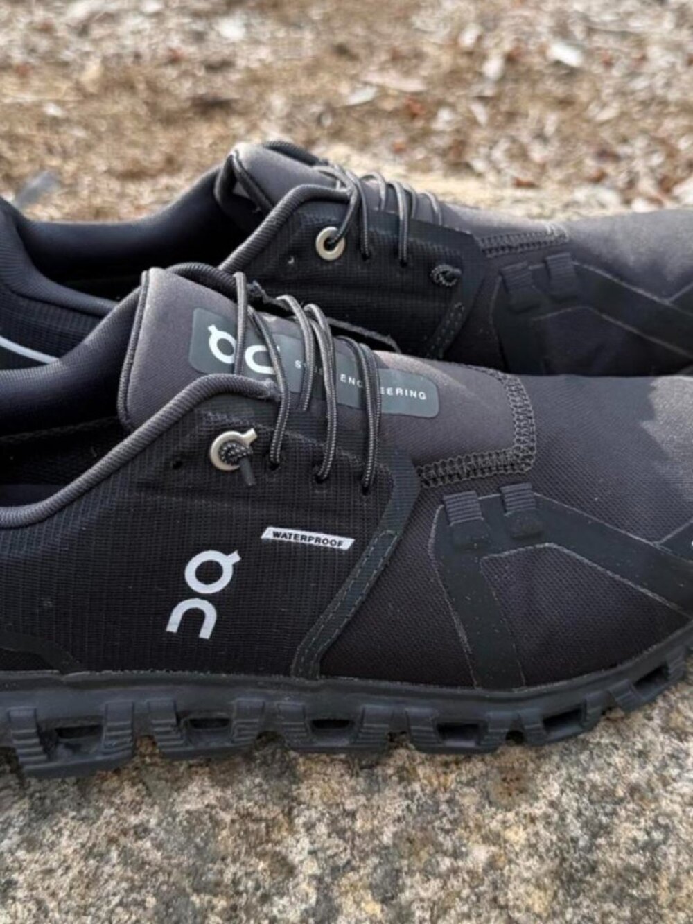 On Cloud 6 Waterproof Black Sneakers Women’s 7 Athletic Shoes